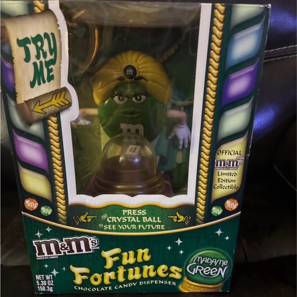 M&M'S Madame Green Crystal Ball Dispenser